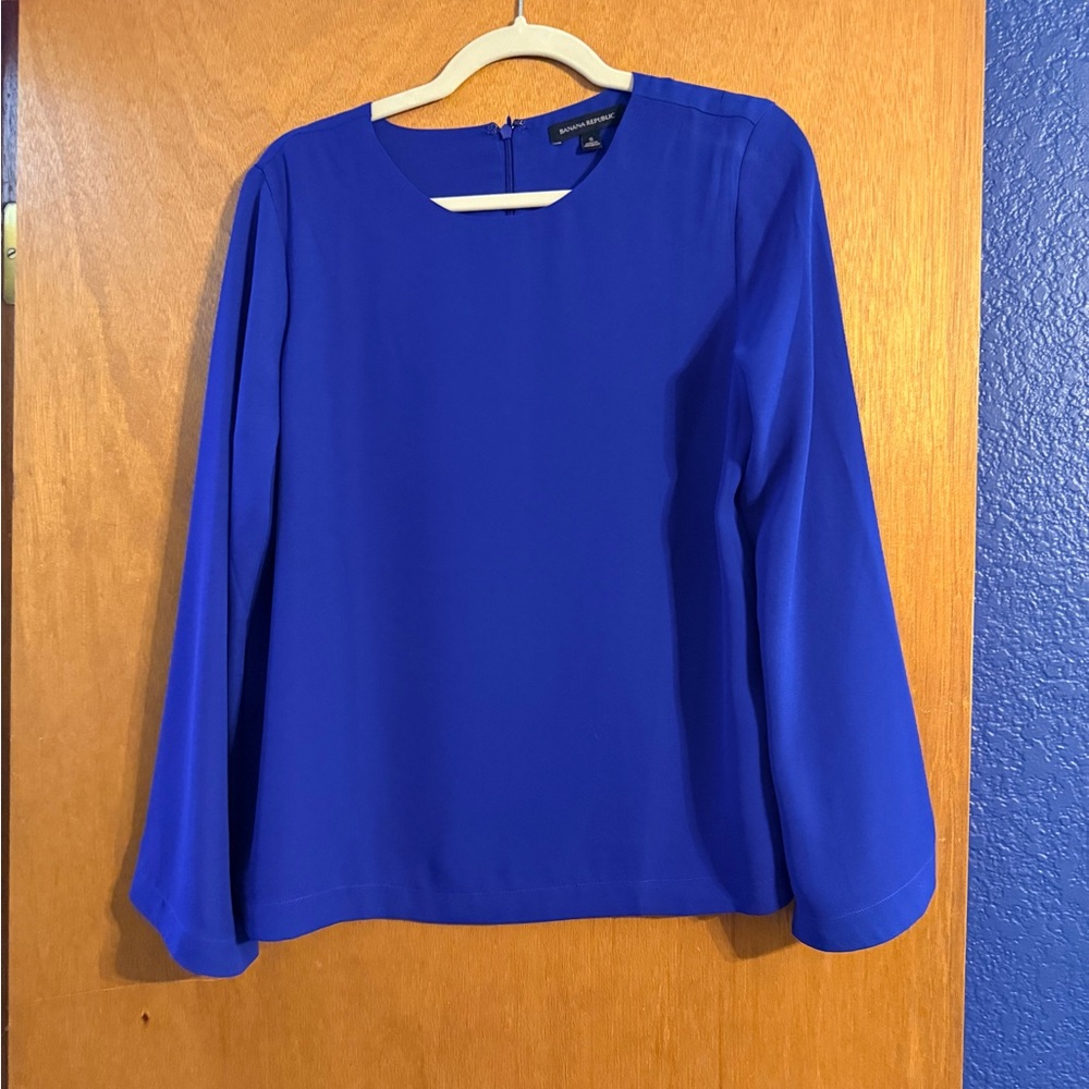 Banana Republic Royal Blue Blouse